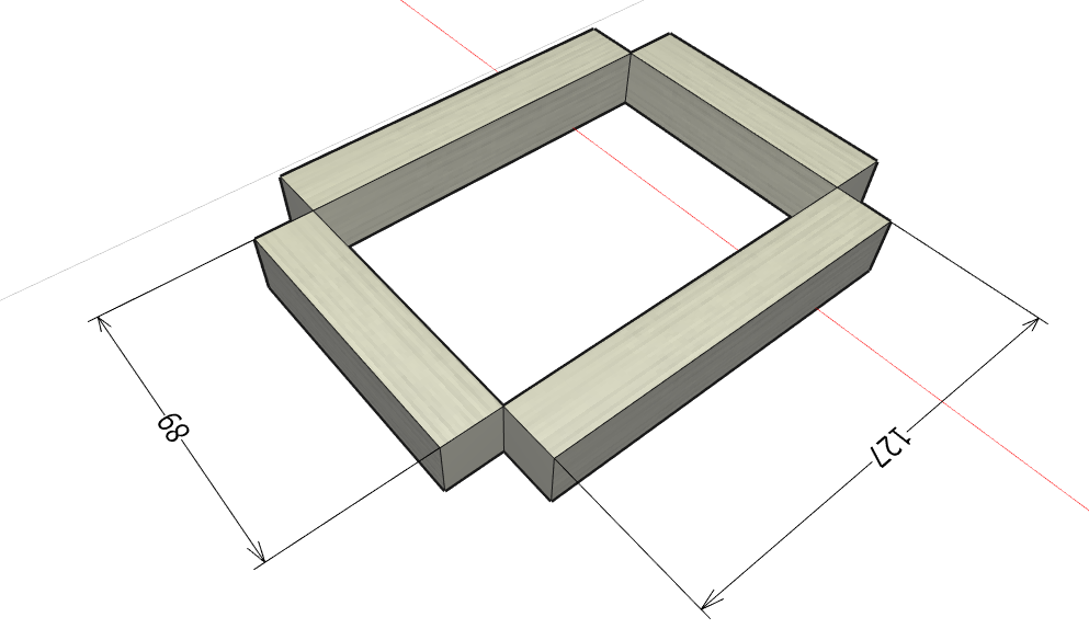 実践 フォトフレームをdiy 中級者向け Cadiy3dオフィシャルサイト