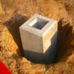 【庭造りDIY】独立基礎をマスターして柱を立てる